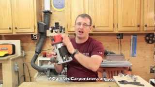 Milwaukee EVS 2-1/4HP Router Model 5616 Review