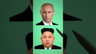 mixing ✨ Vladimir Putin and Kim Jong Un ✨ to create a ✨ SUPREME ✨ Leader ✨ #shorts