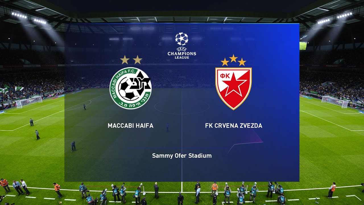 Maccabi Haifa Vs. Crvena Zvezda | UEFA Champions League 2022/2023 Play ...