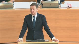 Regierungserklärung von Ministerpräsident Michael Kretschmer und Aussprache der Fraktionen