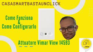 Vimar View Attuatore Prese 14593. Installazione e modalità di Funzionamento