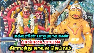 மக்களின் பாதுகாவலன் பாவடைராயன் ! கிராமத்து காவல் தெய்வம் !