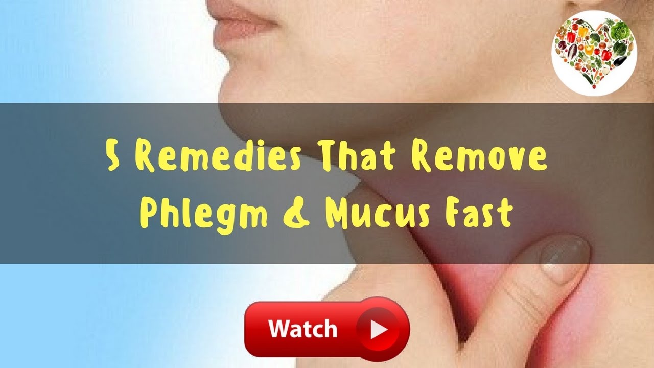 BH4U | 5 Remedies That Remove Phlegm & Mucus Fast - YouTube