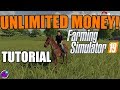 HOW TO GET UNLIMITED MONEY IN FS19 | FARMING SIMULATOR 19 TUTORIAL