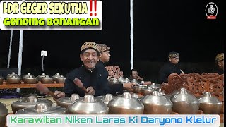 GEGER SEKUTHO‼️Gending Bonangan Uyon-Uyon Nyamleng Karawitan NIKEN LARAS #karawitan #gamelan#gending