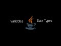 Variables and Data Types in Java | Java Tutorial for beginners in Vscode