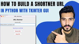 How to Build a URL Shortener in Python with Tkinter | Interactive GUI App!