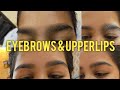 Eyebrows & Upperlips | Full Tutorial | By Aisha Butt