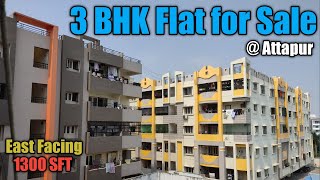 3 BHK Flat for Sale at Attapur # P55 || Hyderguda || Piller # 135 || Rajendra Nagar || Hyderabad ||