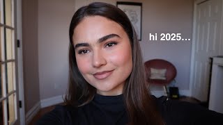 chit chat GRWM 2025 | let’s talk about confidence and focus for the new year🫶🏻💫