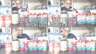 Pre Op Liquid Diet | What I Bought | Weight Loss Journey #4 | IAMYVETTERENEE