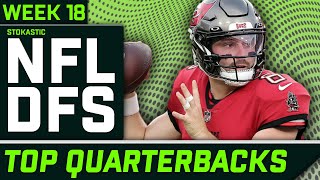 Draftkings NFL DFS Week 18 QB Targets | NFL DFS Picks \u0026 Strategy