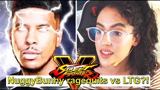 Part 2 - NuggyBunny (Blanka) ragequits vs LTG Low Tier God (Urien) | SFV