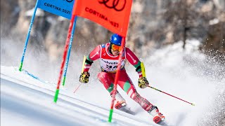 SLALOM SKIING POV