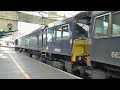 the tesco express 4s43 at carlisle drs class 66s nos 66305 u0026 66304 7th september 2013