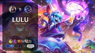 Lulu Mid vs Ahri - EUW Challenger Patch 14.8