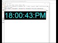 MAKING 24 - HOUR CLOCK IN PYTHON