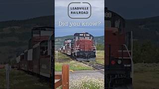 EMD GP9 Power! Leadville Railroad’s Diesel-Electric Giant 🚂 #train #railway #explore