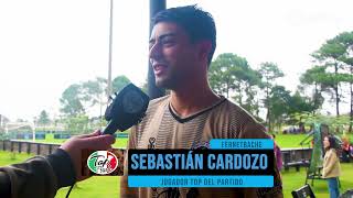 Sebastián Cardozo JUGADOR TOP DEL PARTIDO