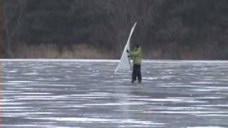 Eissegeln am Viehofnersee