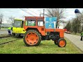 🚜 utb u650 u0026 tramvai tatra kt4dm 6072 tram straßenbahn in oradea 14 december 2017