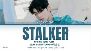 ASTRO CHA EUNWOO (아스트로 차은우) - Stalker (스토커) [Cover] ( Eng color coded lyrics/가사 )