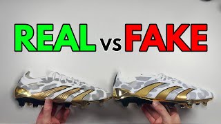 REAL VS FAKE! ADIDAS PREDATOR 24 PLAYERS PACK FOOTBALL BOOT COMPARISON! (CLEATS)