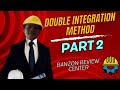 Double Integration Method Part 2