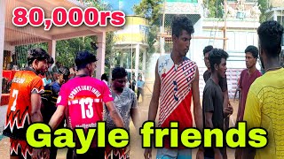 New 😀80,000rs match🔥| Gayle friends 🆚 pandichary 👇 | #volleyballmatch