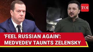 Putin Aide Medvedev Clashes With Zelensky Over Russian Attack On Kyiv; 'Balance Of Power'