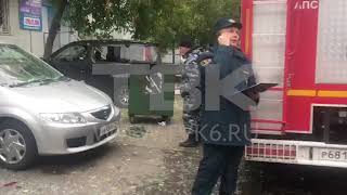 В жилой многоэтажке в Красноярске взорвался мусоропровод: дом эвакуировали