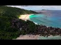 seychelles 4k drone mahe praslin la digue