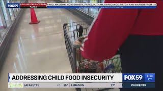 Addressing food insecurity among children in Indiana