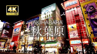 【4K】Akihabara walk in Japan | Tokyo 2022 | 秋葉原の夕暮れ散歩 | DJI Pocket 2