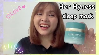 HOW-TO รีวิว Her Hyness Sleep Mask