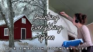 Our winter projects continue  | Our Swedish Country Life