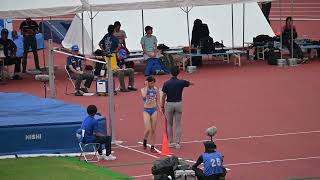 【第107回日本選手権】女子走高跳決勝 伊藤 楓 1m75 1回目