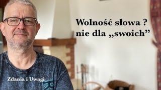 Wolność słowa? Nie dla \