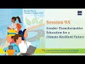 10th ADB International Skills Forum: Session 9A Gender Transformative Education