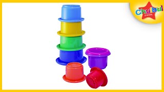 Unboxing Stack N Nest Cup Toy Set for Kindergarten Toddlers | Fun & Play Toys for Children by Bkids