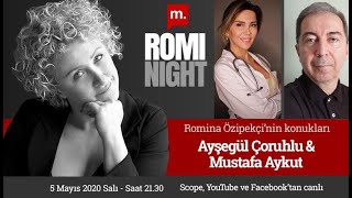 Rominight'ın konukları Fütüristler Derneği’nden Dr. Ayşegül Çoruhlu ve Dr. Mustafa Aykut