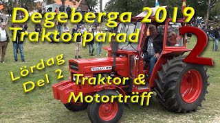 Degeberga 2019 Traktorparad Lör del 2