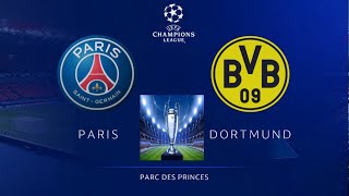 PSG vs Borussia Dortmund 2020 | Round Of 16 UEFA Champions League | Full Match & Gameplay