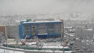 BYU Engineering Building construction time-lapse
