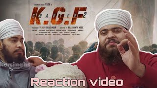 KGF Chapter2 TEASER | Yash | Sanjay Dutt | Raveena Tandon | Reaction Video