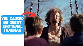 Karen Demands a Swing, Screams at Kid, Sues for Emotional Distress and Loses Multiple Court Cases!