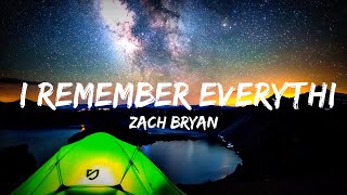 Zach Bryan - I Remember Everything feat. Kacey Musgraves  | 25mins Best Music