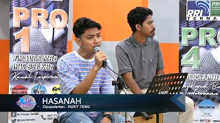 RIZKY TENG - Hasanah ( Versi Akustik ) | Live Music