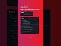 CSS Gradient Background Colour Changing #gradienteffect #css3 #webdevelopment
