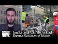 Iran Suspends U.S. Talks as Israel Kills 8 More in Lebanon & Expands Occupation
